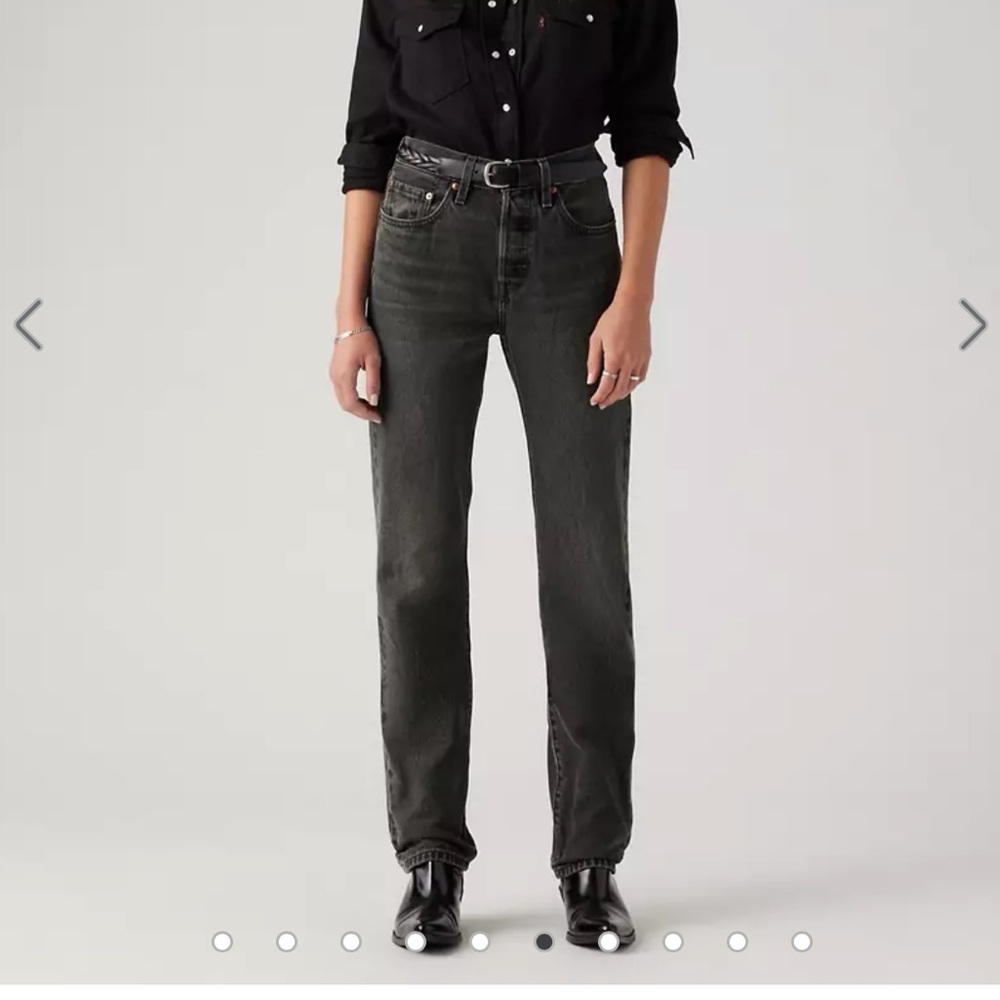 Levi's 501 Original Fit Women's Black Jeans